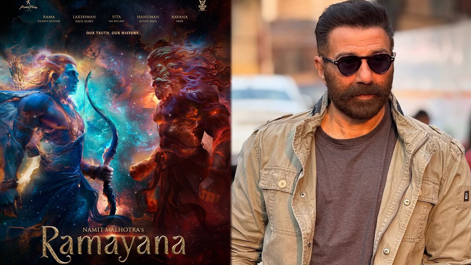 Ranbir Kapoor and Sunny Deol Ramayana shoot