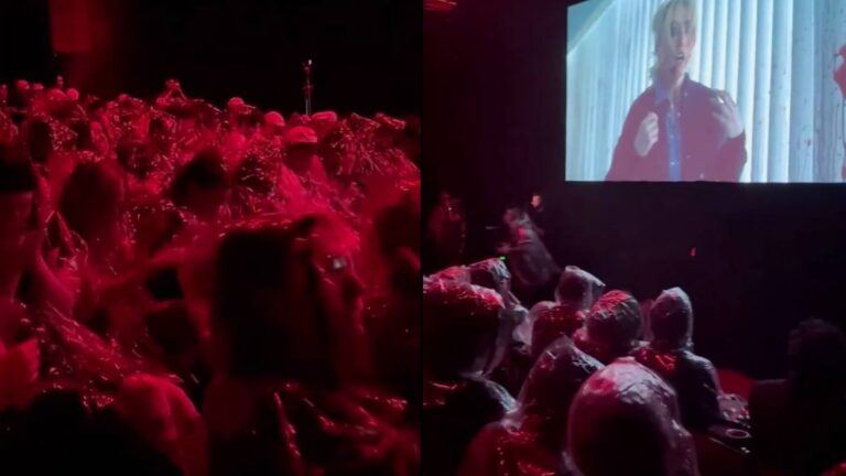 Ready or Not 2 theatre fake blood scene