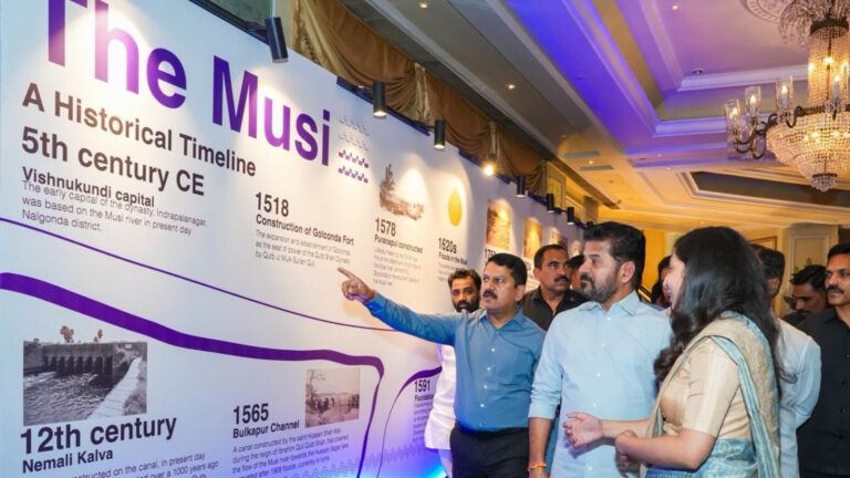 Revanth Reddy Musi river water plan