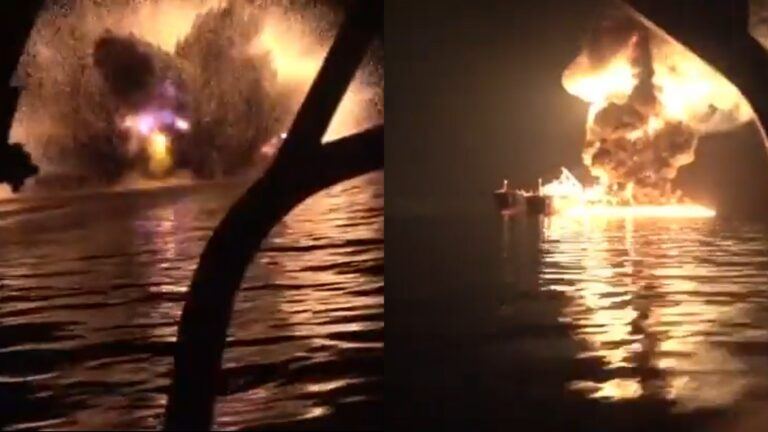 Safesea Vishnu tanker explosion