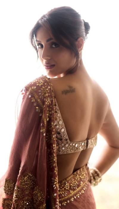 Samyuktha Menon Saree Look