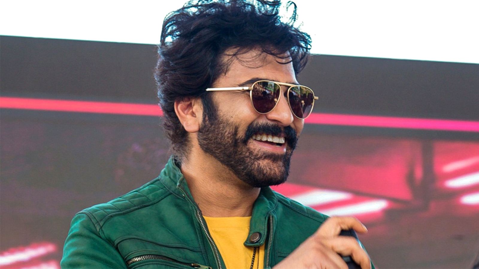 Sharwanand promoting Biker film event