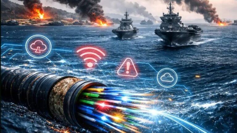 Strait of Hormuz undersea cables