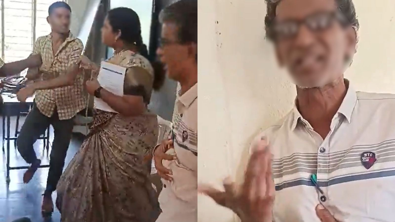 Student attacks teacher at Veeravalli ZP High School in NTR district after being warned for smoking