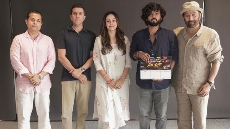 Sunny Deol and Jyothika Antony pooja