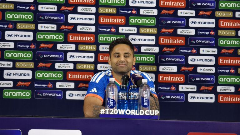 Suryakumar Yadav press conference reaction