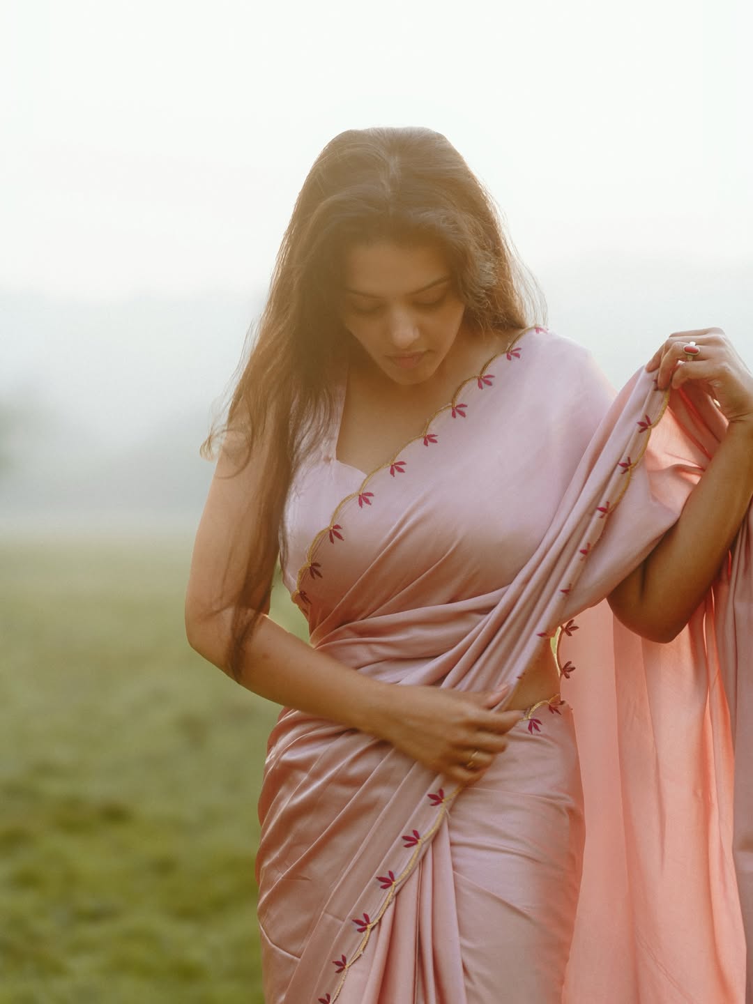 Swathishta Krishnan Radiating Ethnic Confidence