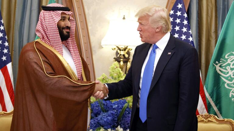 Trump Iran conflict Saudi pressure report