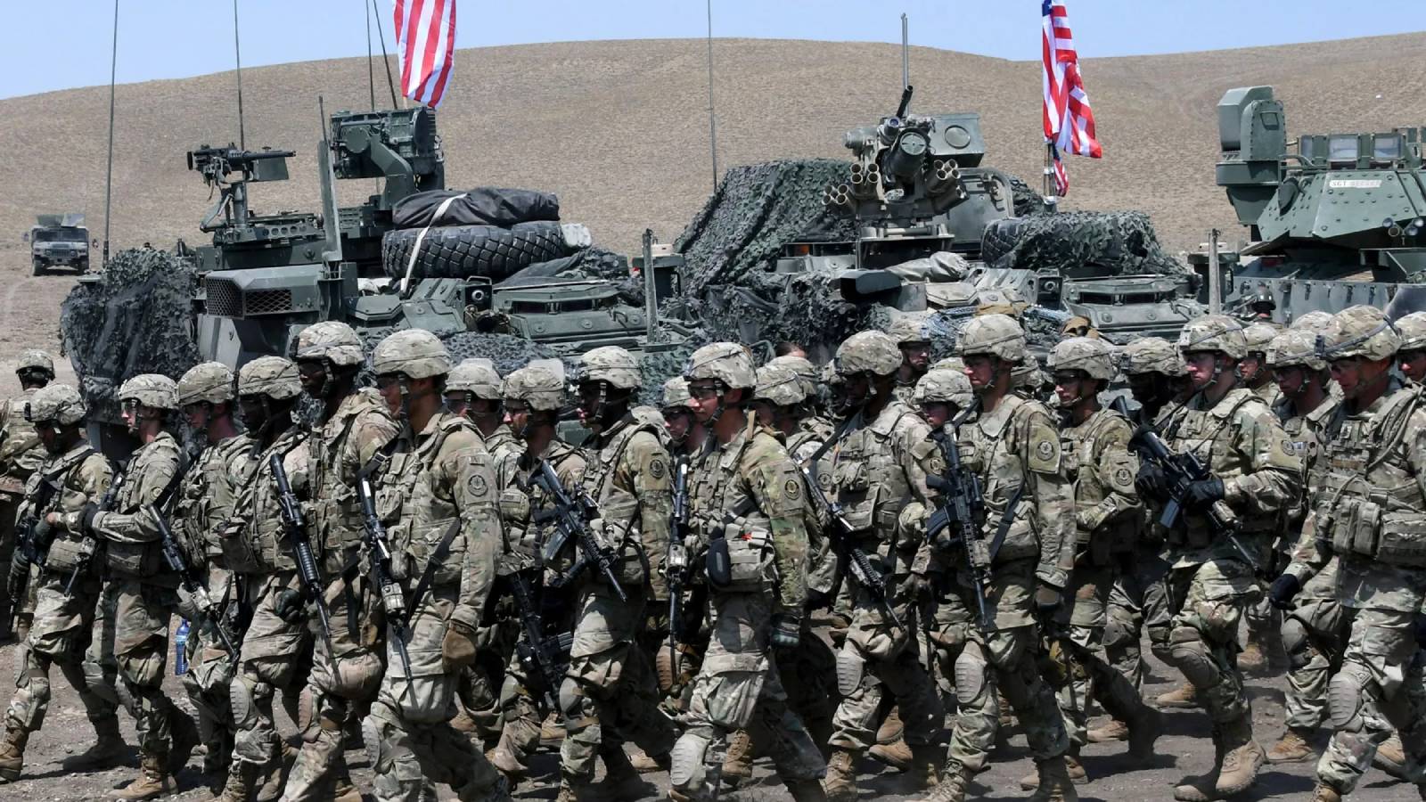 US troops Middle East tension