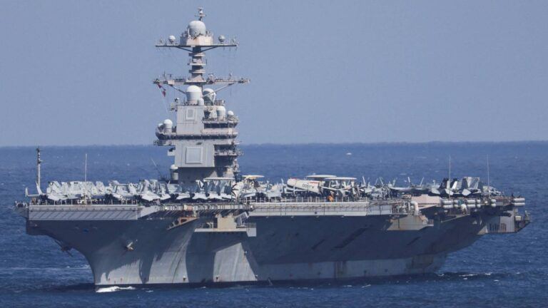 USS Gerald R Ford fire investigation