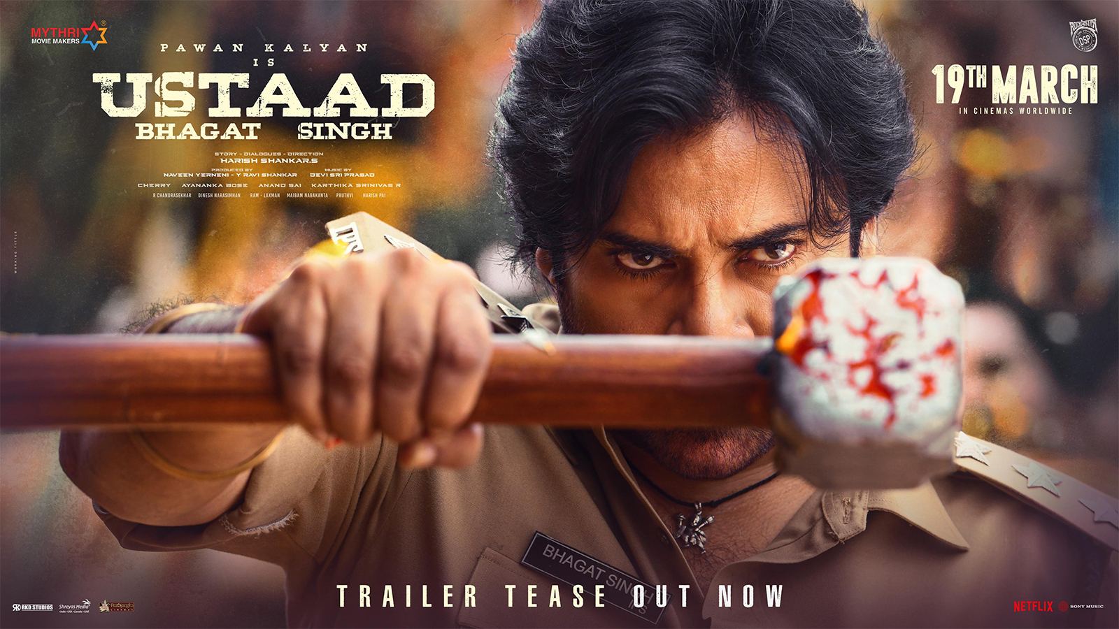 Ustaad Bhagat Singh Release Trailer