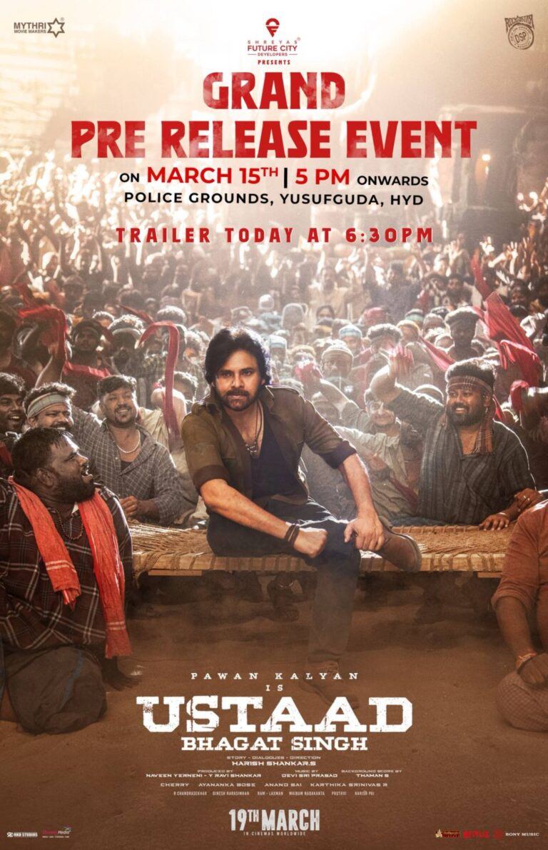 Ustaad Bhagat Singh Trailer and Pre-Release Event