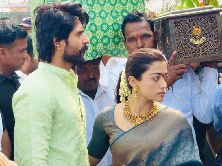 Vijay Rashmika Dull Faces