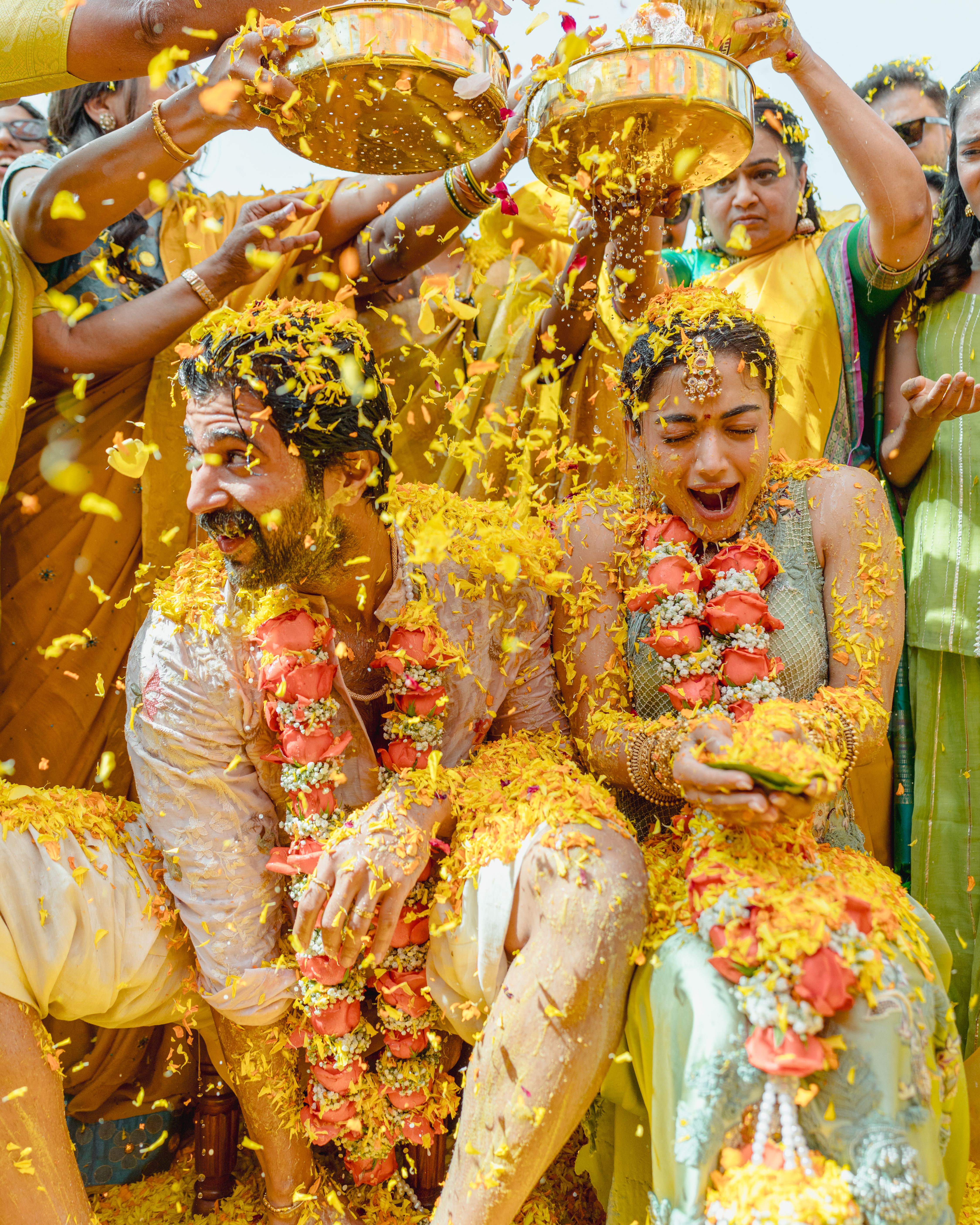 Vijay Deverakonda Poses In Rugged Haldi Avatar