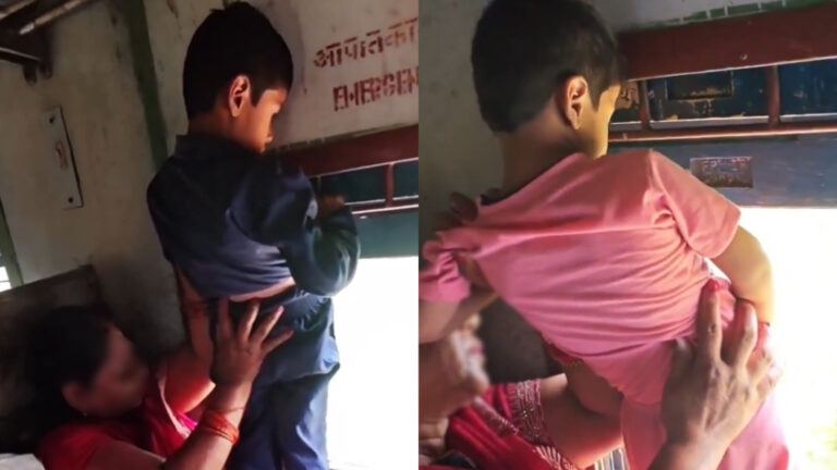 Viral train safety incident