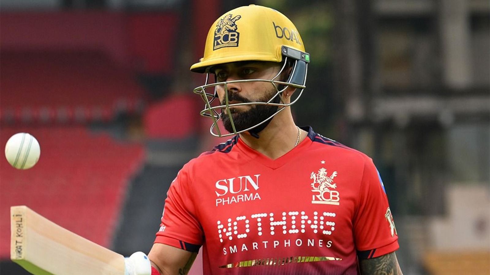 Virat Kohli IPL training at Chinnaswamy