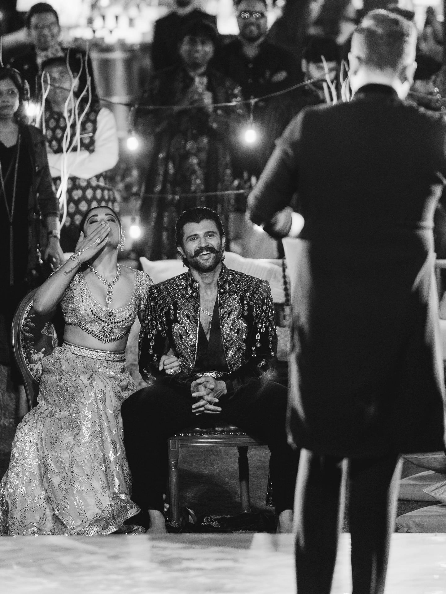 Virosh Playful Moment At Grand Sangeet