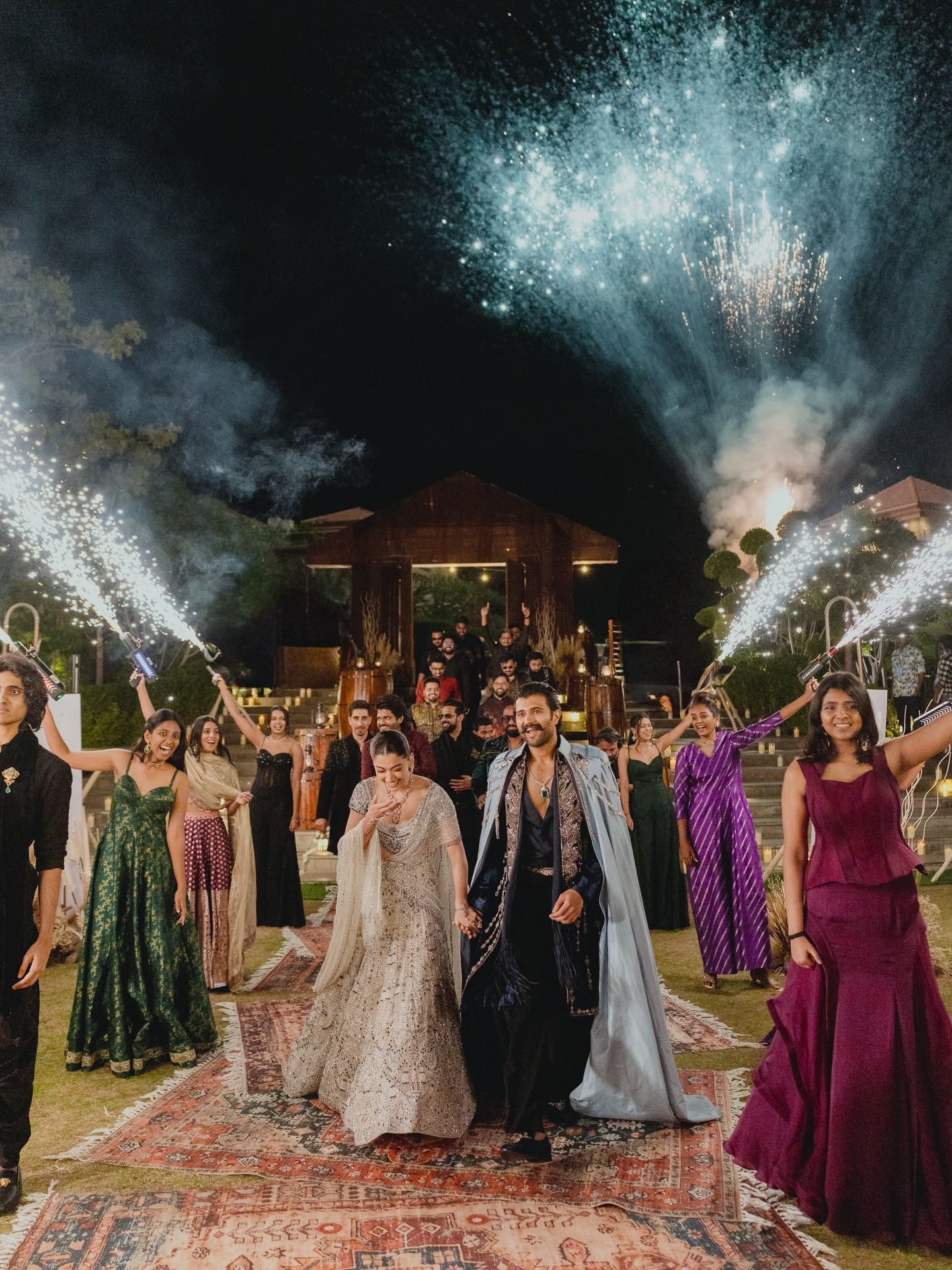 Virosh Sparkling Lehenga And Sherwani