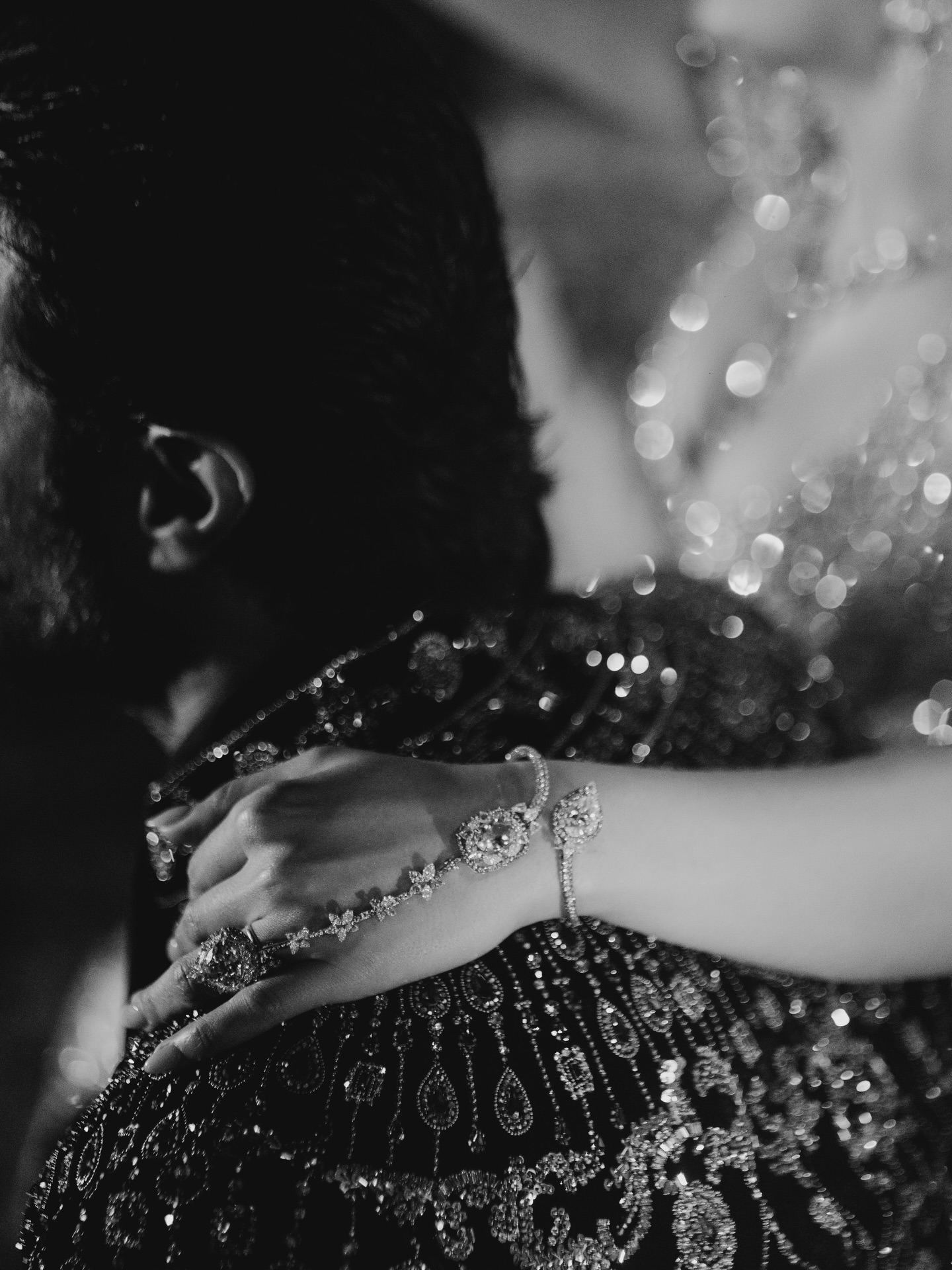 Virosh Joyful Pose At Night Celebration