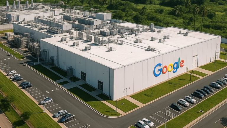 Visakhapatnam city skyline representing Google investment debate and Amaravati–Vizag political development discussion in Andhra Pradesh.