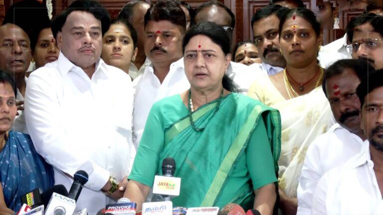 VK Sasikala launches new party