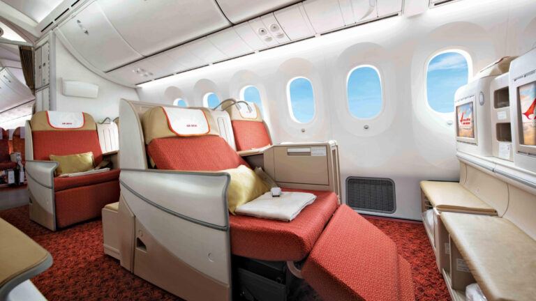 Air India Boeing 787-8 interior upgrade
