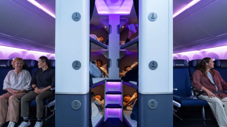 Air New Zealand Skynest sleeping pods