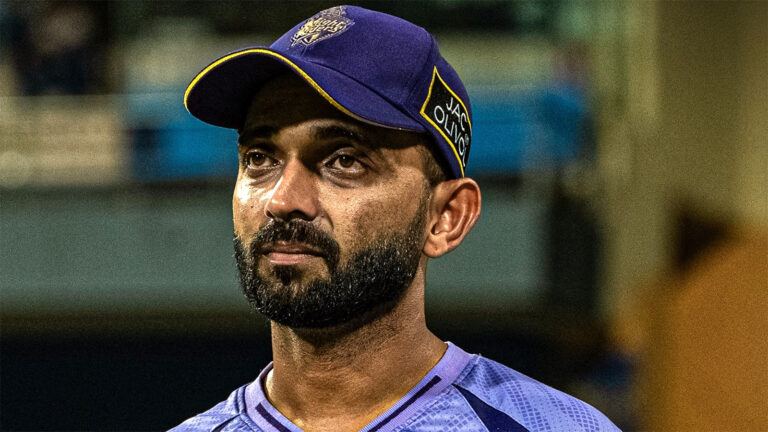 Ajinkya Rahane KKR captain under pressure
