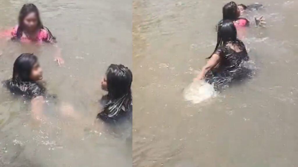 Alluri waterfall accident scene
