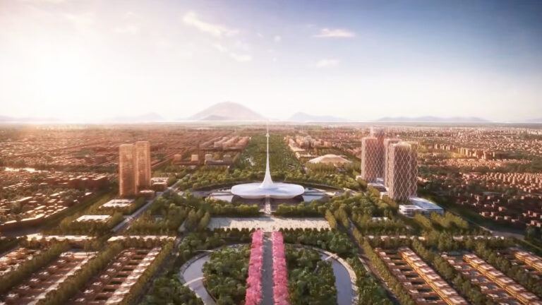 Amaravati capital development view