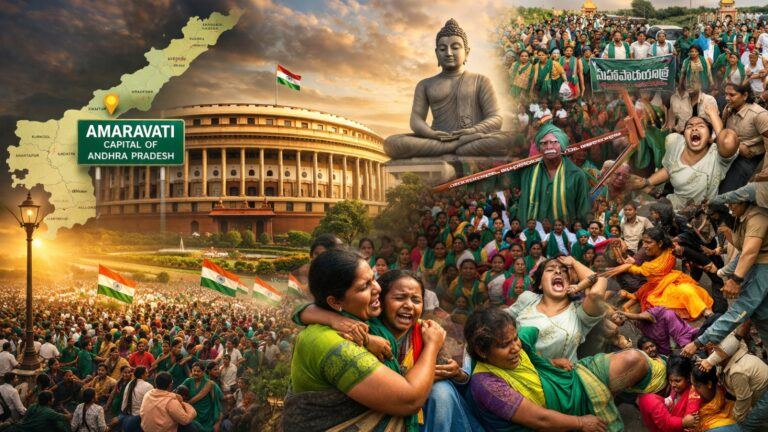 Amaravati protest women rally