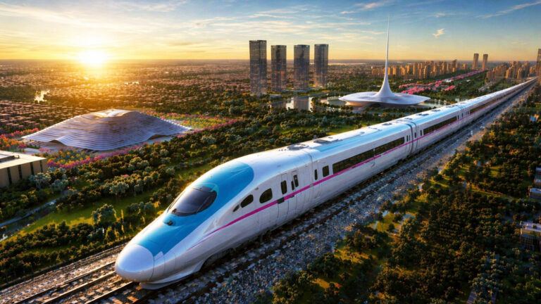 Amaravati rail corridor connectivity map 1