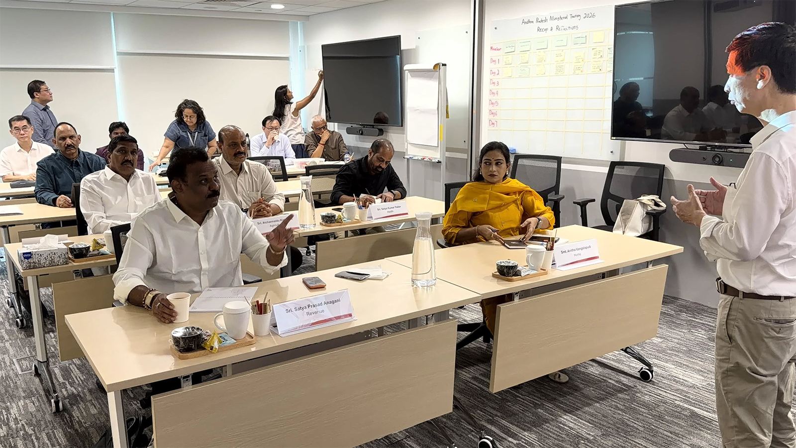 AP ministers in Singapore training session