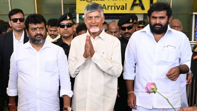 Chandrababu Naidu Campaigns in Tamil Nadu for NDA Alliance