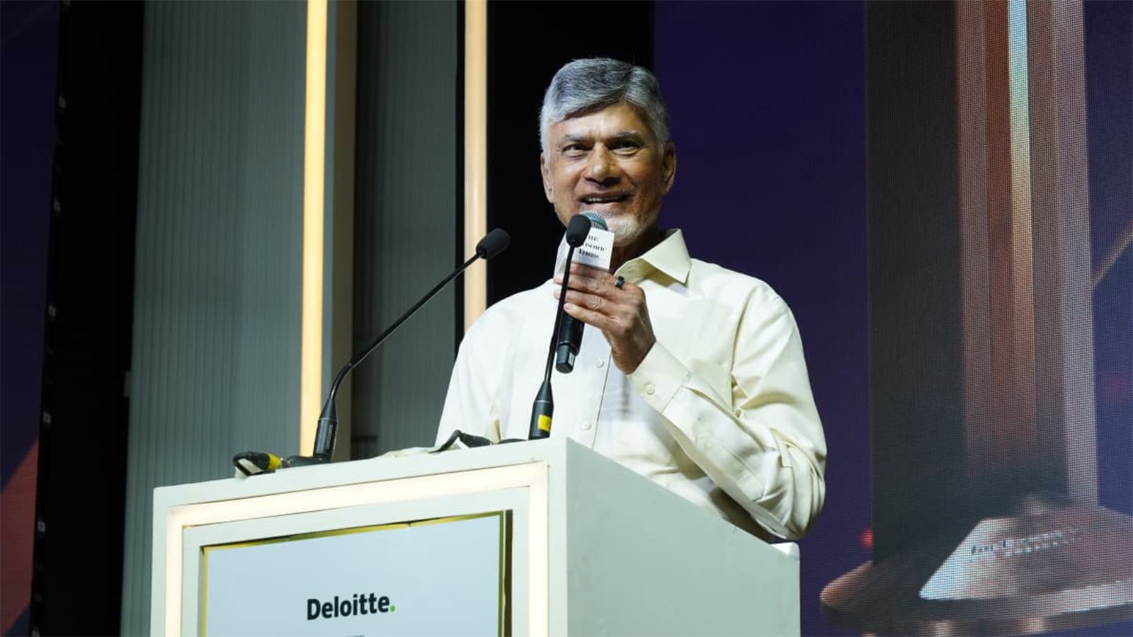 Chandrababu Naidu at awards event