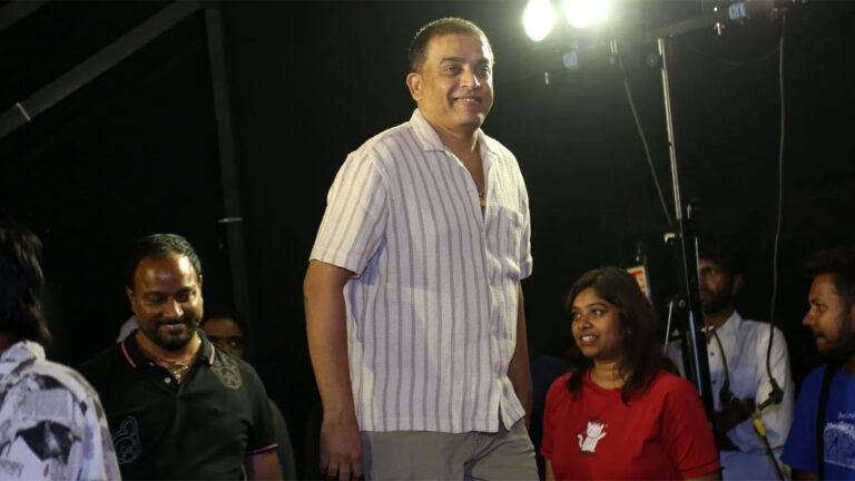 Dil Raju at Gayapadda Simham event