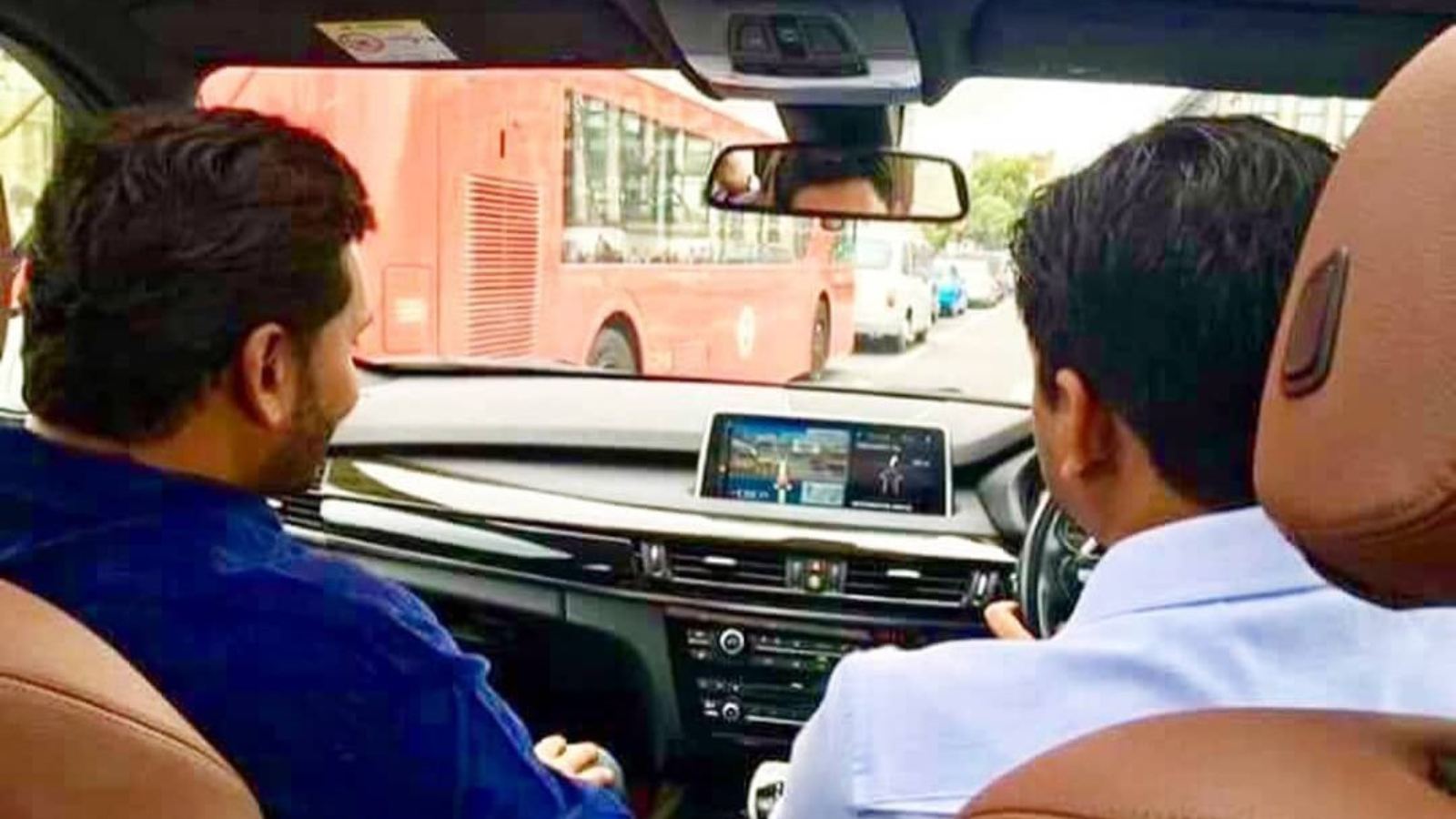 Pic Talk: Jagan Takes Car Ride In London Streets!
