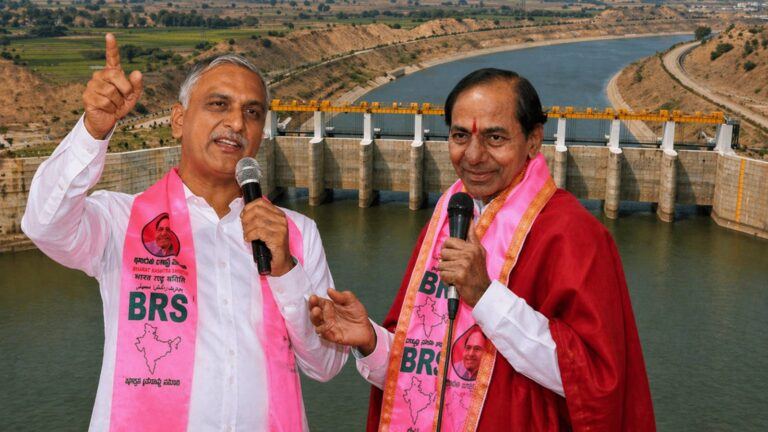 Kaleshwaram Case: Telangana HC Relief to KCR, Harish Rao