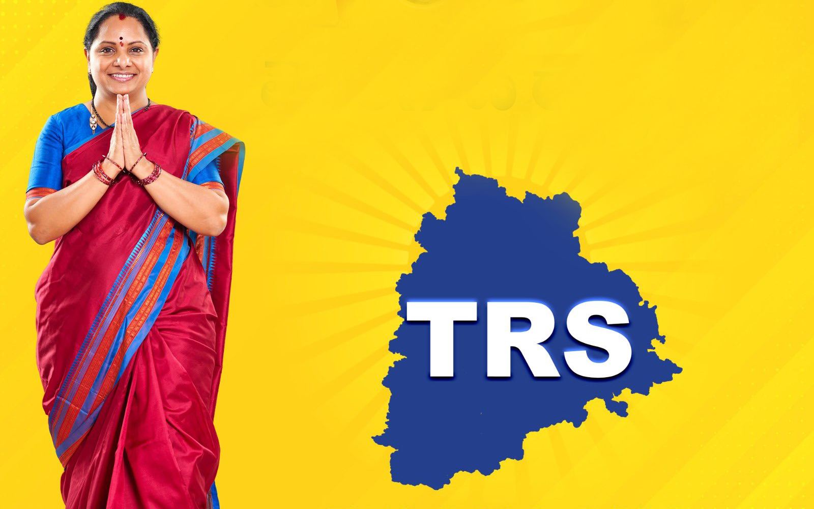 Kalvakuntla Kavitha announcing TRS Party and discussing future political strategy in Telangana