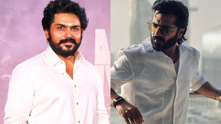Karthi Simbu Diwali clash posters