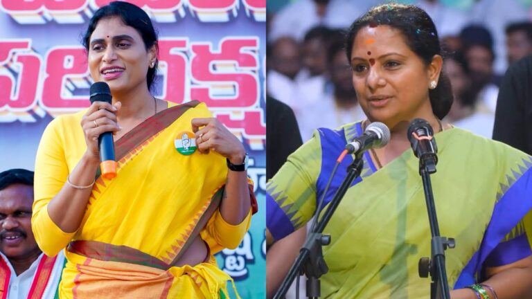 Kavitha and Sharmila in politics