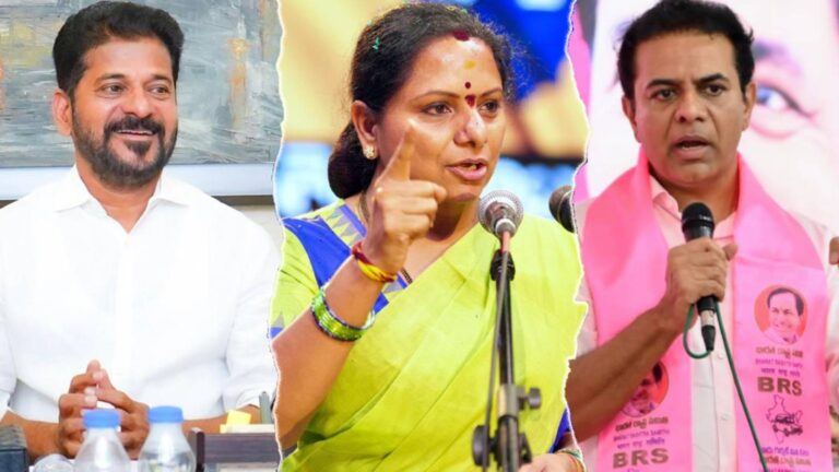 Kavitha launches TRS in Telangana Revanth, KTR Reactions