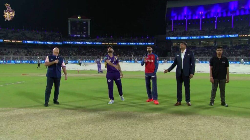 KKR Rahane toss decision reaction