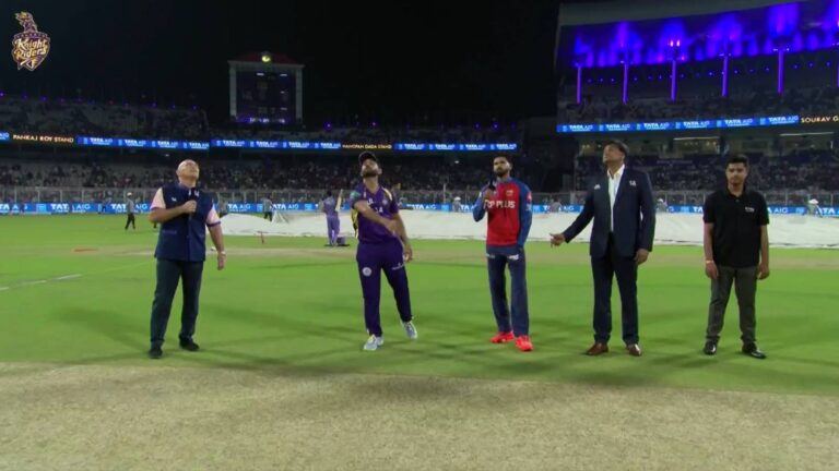 KKR Rahane toss decision reaction