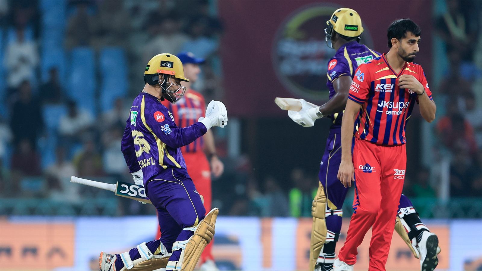 Rinku Singh finishes Super Over for KKR