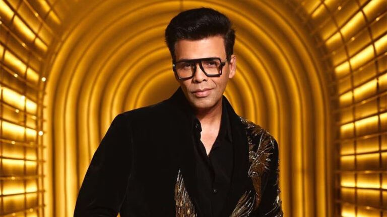 Koffee With Karan celebrity talk show set