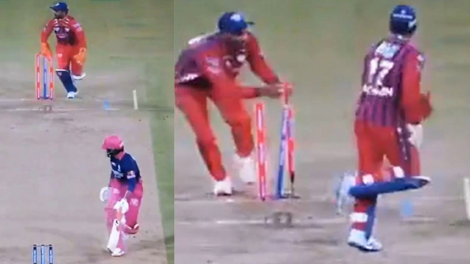 LSG RR run out blunder