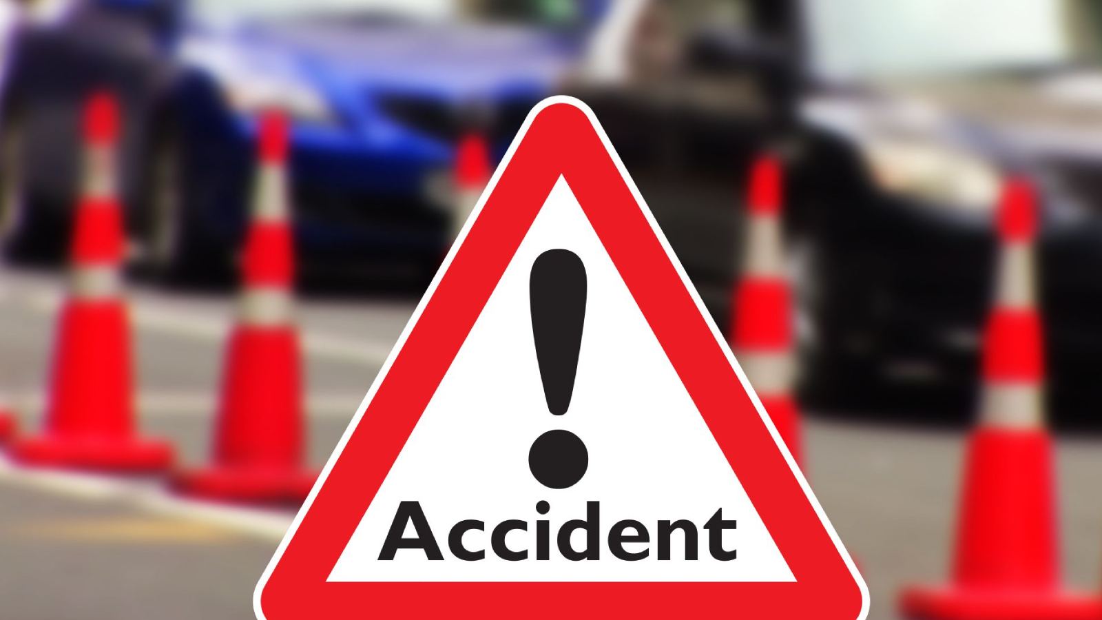 Maryland highway crash scene