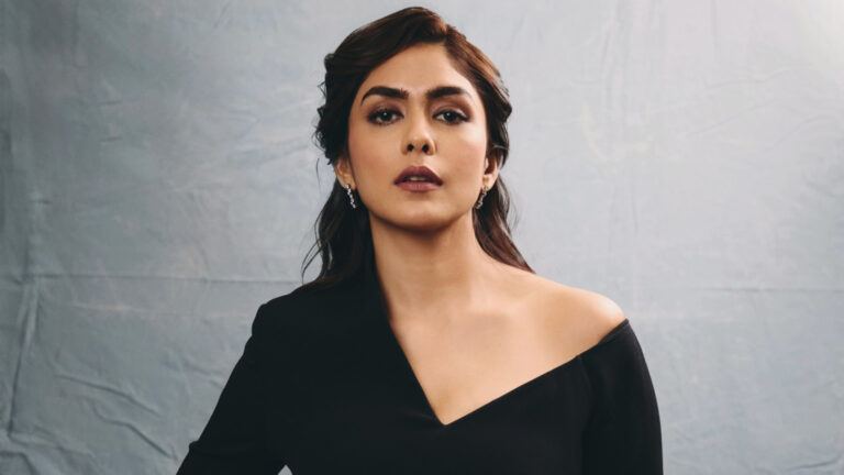 Mrunal Thakur in Hai Jawani promotions