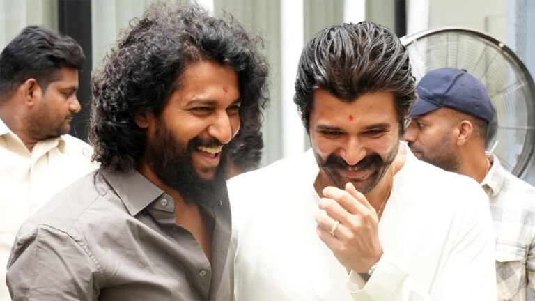Nani and Vijay Deverakonda together event
